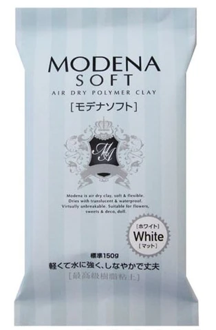 modena soft polymer air dry clay for jewelry project